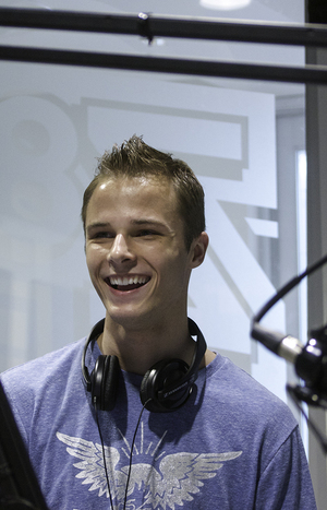 Scott Stabbert, a sophomore broadcast journalism and marketing dual major, has appeared on 