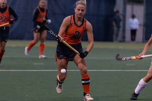 Berber Bakermans scored one goal and was second on Syracuse’s roster in assists with seven and ranked fourth in points with nine.