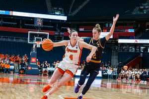 Syracuse wasn't able to contain ND's Hannah Hidalgo, who exploded for 24 points to push Notre Dame past SU in its ACC opener.