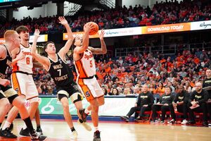 Syracuse shot a season-low 37.5% from the field in its loss to Wake Forest, remaining winless against Power Five teams this season.