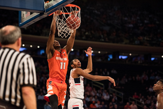 Brissett posted his fourth double-double of the year.